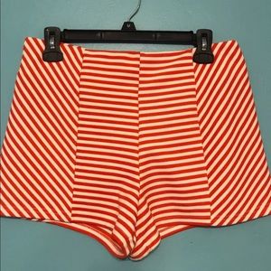 Striped shorts